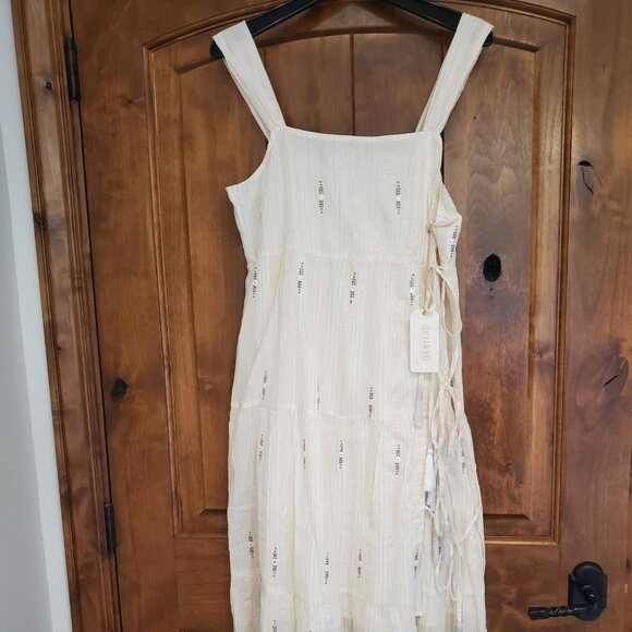 Shyanne Cream Midi Dress - Picture 1 of 10